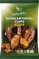 Bio Zentrale Süsskartoffel-Chips mit Rosmarin 75g