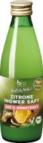 Bio Zentrale Zitronen Ingwer Saft 250ml