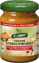 Bio Zentrale Vegane Streichwurst Kidneybohne Röstzwiebel 120g