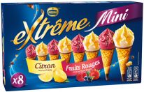 Nestle Extrême Mini Citron & Fruits Rouges 8x39g