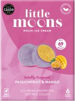 Mochi Little Moons Tropical PassionFruit & Mango 6x32g