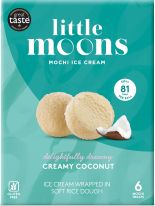 Mochi Little Moons Creamy Coconut 6x32g