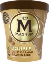 Langnese Magnum Pint Double Gold Caramel Billio 440ml
