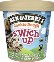 Ben & Jerry's Pint Cookie Dough S'Wich Up 465ml