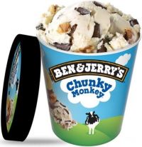 Ben & Jerry's Pint Chunky Monkey 465ml