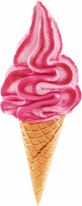 Langnese Cornetto Soft Republick Strawberry 145ml