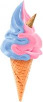 Langnese Cornetto Soft Republick Unicorn Bubblegum 145ml