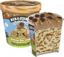 Ben & Jerry's Pint Dulce De-Lish Sundae 427ml