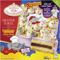 Coppenrath & Wiese Benjamin-Blümchen Törööö!-Torte Erdbeer-Schoko-Sahne 500g