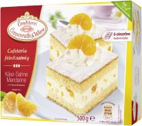 Coppenrath & Wiese Käse-Sahne-Mandarinen-Blechkuchen 500g