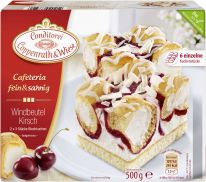 Coppenrath & Wiese Windbeutel-Kirsch-Blechkuchen 500g