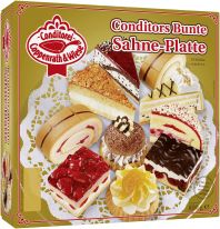 Coppenrath & Wiese Bunte Sahne Platte Retro 800g