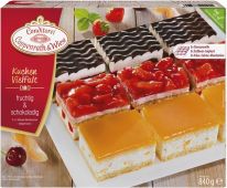 Coppenrath & Wiese Kuchenvielfalt fruchtig & schokoladig Blechkuchen 840g