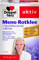 Doppelherz Meno Rotklee + Nachtkerzenöl + Biotin 30 Kapseln