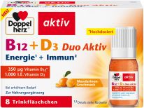 Doppelherz B12 + D3 Duo Aktiv Energie + Immun 8 Amp.