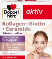 Doppelherz Kollagen + Biotin + Ceramide 10 Trinkampullen
