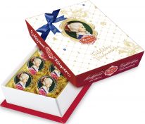 Reber Christmas - Constanze Mozart-Kugel 6er Weihnachten. 120g