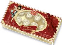 Reber Christmas - Edelmarzipan-Kugel 10er-Packung 200g