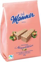 Manner Original Neapolitaner Haselnusscreme Waffeln 400g