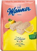 Manner Zitrone Schnitten 400g, 10pcs