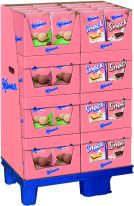 Manner Törtchen und Snack Minis, Display, 72pcs