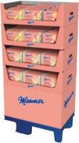 Manner Eiswaffel  4 sort, Display, 172pcs
