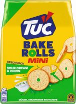 Mondelez TUC Bake Rolls Sour Cream Mini 150g