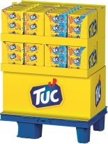 Mondelez TUC 100g 2 sort, Display, 168pcs