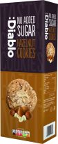 :Diablo No Added Sugar Hazelnut cookies 135g