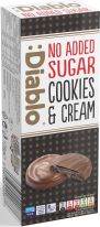 :Diablo No Added Sugar Dark Chocolate Cookies & Cream 128g