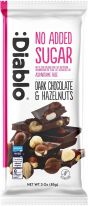 :Diablo No Added Sugar Hazelnut Dark Chocolate Bar 85g