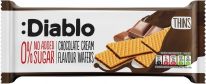 :Diablo Wafers With Chocolate Flavour 0% Sugars Added 150g