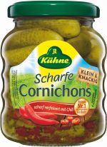 Kühne Cocktail Cornichons scharf 212ml