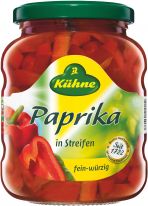 Kühne Paprika In Streifen 370ml