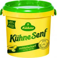 Kühne Mittelscharfer Senf 10Kg