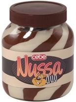 cebe Nussa Duo Creme, 750g Glas