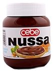 cebe Nussa Schokocreme 2%, 400g Glas