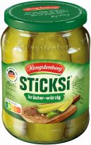 Hengstenberg Sticksi Gurkenviertel kräuter-würzig 720ml