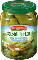 Hengstenberg Salz-Dill-Gurken naturtrüb 720ml