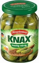 Hengstenberg Knax Gewürzgurken knackig-würzig 370ml
