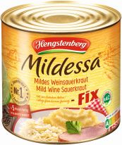 Hengstenberg Mildessa Fix Mildes Weinsauerkraut Fertig Gekocht Und Gewürzt 2650ml