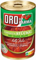 Oro Di Parma Stückige Tomaten Mit Basilikum 425ml