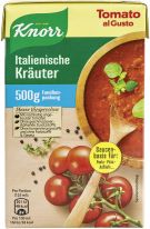 Knorr Tomato al Gusto Italienische Kräuter 500g