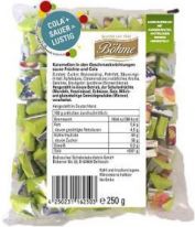 Böhme Fruchtkaramellen Sauer + Cola 250g