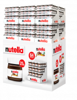 FDE Nutella Mini Glas 25g. Display, 768pcs