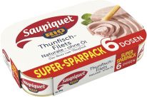 Rio Mare Thunfisch-Filets Naturale ohne Öl 6x80g