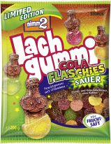 Storck Limited nimm2 Lachgummi Cola Flaschies Sauer 200g