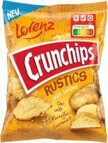 Lorenz Crunchips Rustics Salted 110g, 12pcs