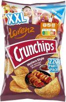 Lorenz Crunchips XXL Western Style 220g, 16pcs