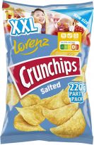 Lorenz Crunchips XXL Salted 220g, 16pcs